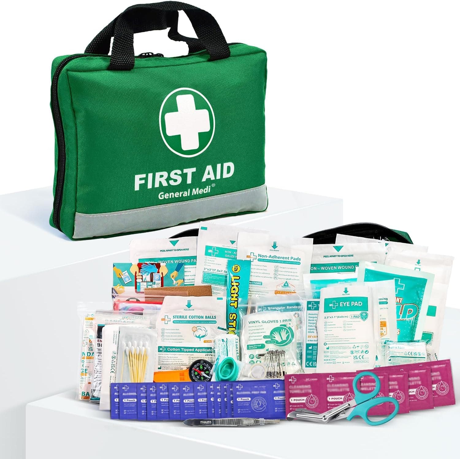 210-piece home & travel first aid kit