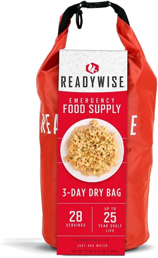 ReadyWise 28-serving grab & go emergency meals
