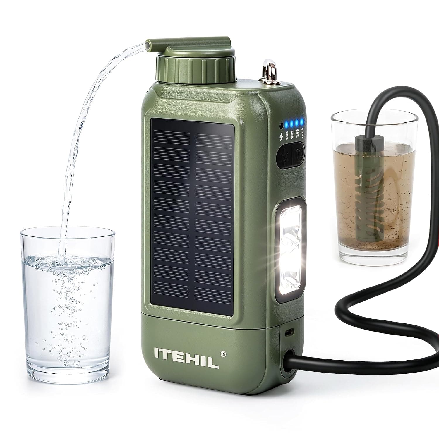 ITEHIL portable outdoor water filter